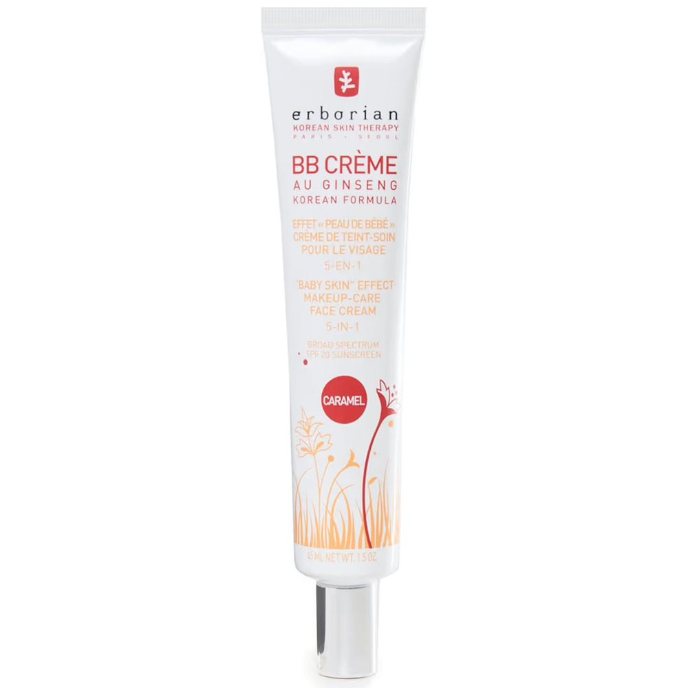 Erborian BB Creme CARAMEL Baby Skin Makeup Face Cream SPF25 45mL/1.5oz NIB
